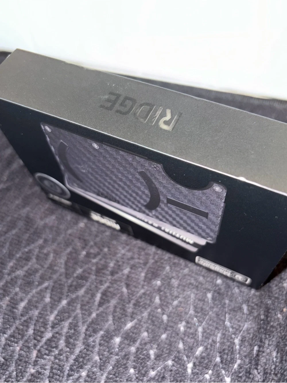 The Ridge Wallet for MagSafe in Carbon Fiber 3K - New/Factory Sealed
